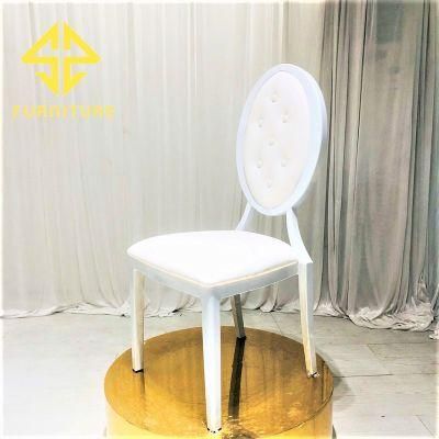2021 Hot Sale Modern White Resin Wedding Ghost Chair for Banquet Use