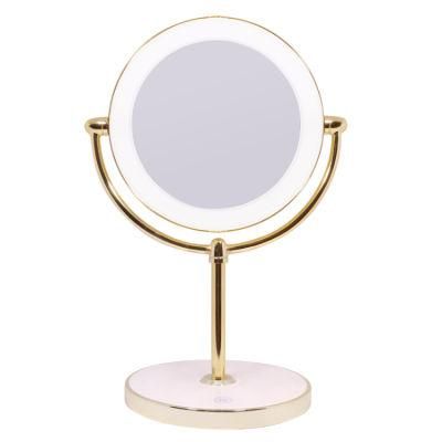 Dual Sides 1X/ 10X Magnifying LED Lights Vanity Makeup Mirror