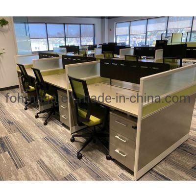 Bpo Modern Office Partition Workstations Table Cubicle Desk Call Center Office Furniture