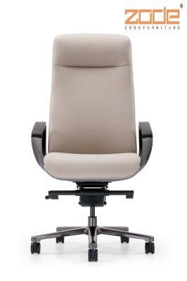 High Back Swivel Revolving Manager PU Leather Executive Office Chair
