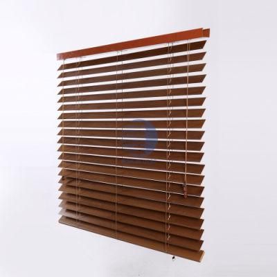 50mm Environmental Protection Outdoor Venetian Window Wood Blind