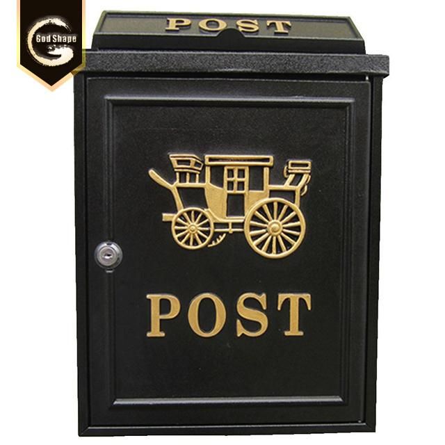 Wall Mount American Modern Mailbox Steel Parcel Letterbox Letter Boxes