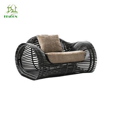 Outdoor Popular Modern PE Rattan Aluminum Frame Weaving Leisure Outdoor Sofa Sets