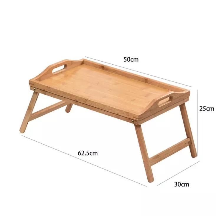 Folding Wooden Coffee Table for Lunch for Home Furniture