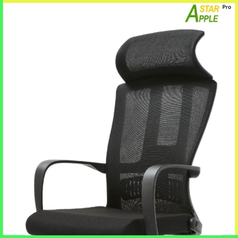 Home Furniture Office Boss Plastic Folding Chair with Footrest Support