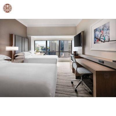 E0 Grade Plywood 0.6mm Veneer Luxury Hotel Bedroom Furniture From China