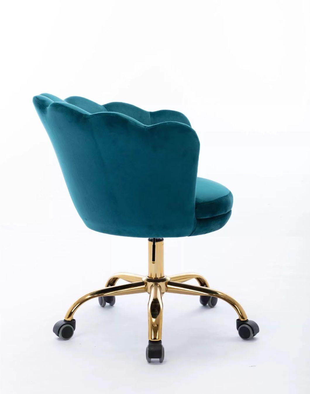 Velvet Swivel Computer Chair Living Room Chair Office Chair