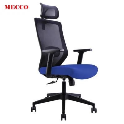 Standard High Back Office Chair with Headrest Wholesales Popular Model Office Furniture Desk Computer Chair