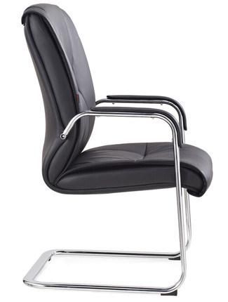 Modern Ergonomic Brief PU Office Staff Conference Leather Executive Chair Visitor Audience Use