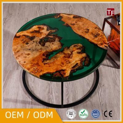 Modern Wood Slab River Table Solid Wood Epoxy Resin Table Top Resin River Table