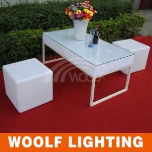 Modern Outdoor Colorful Bar LED Garden Furniture