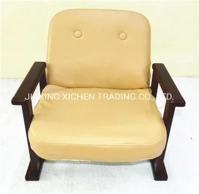 Modern Furniture Ivory Leather Living Room Sofa Chair