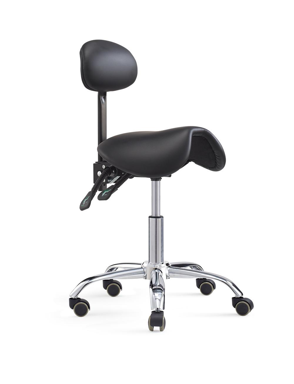 Haiyue Hot Sell New Design Saddle Seat Stool Office Chair