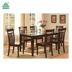 Dining Set, Hotel Restaurant Furniture, Dining Table and Chair Antique Finish