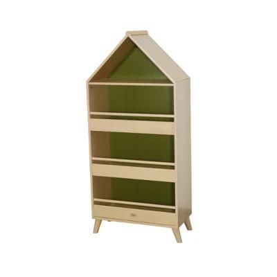 Modern Multifunctional Fashionable Kindergarten Cabinet Wooden Preschool Kids Storage Furniture