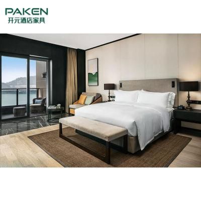 Modern Design Hotel Guest Room Furniture with Wood Furnishing Set