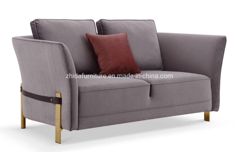 Factory Furniture Foshan Hotel Furniture Velvet Sofa for Living Room