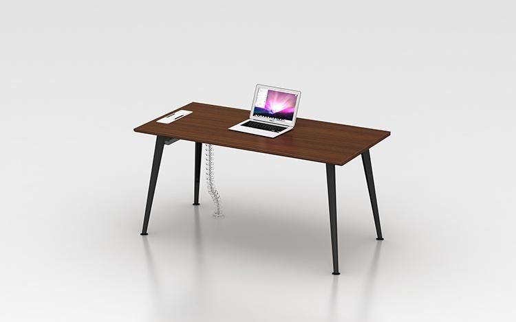 Mirror Polishing Die-Casting Aluminum Legs Latest Modern Design Office Table