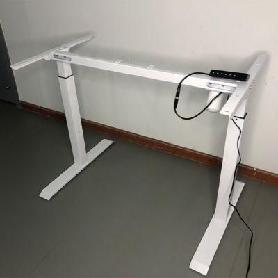 Single Motor Electric Height Adjustable Standing Desk Frame Sit Stand Standing Desk Office Furniture