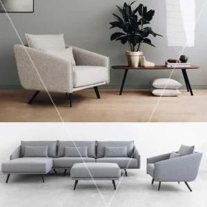 Modern Design Living Room Couch Leisure Leather Fabric Recliner Sofa