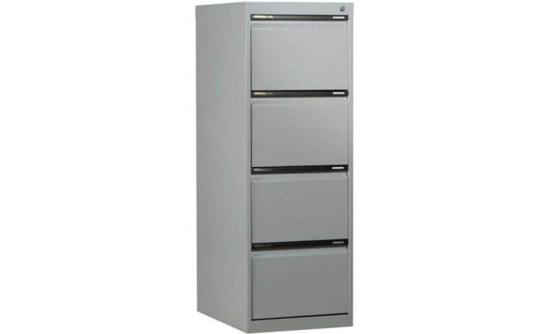 Modern Steel Office Furniture Vertical Steel 4 Drawer File Cabinets