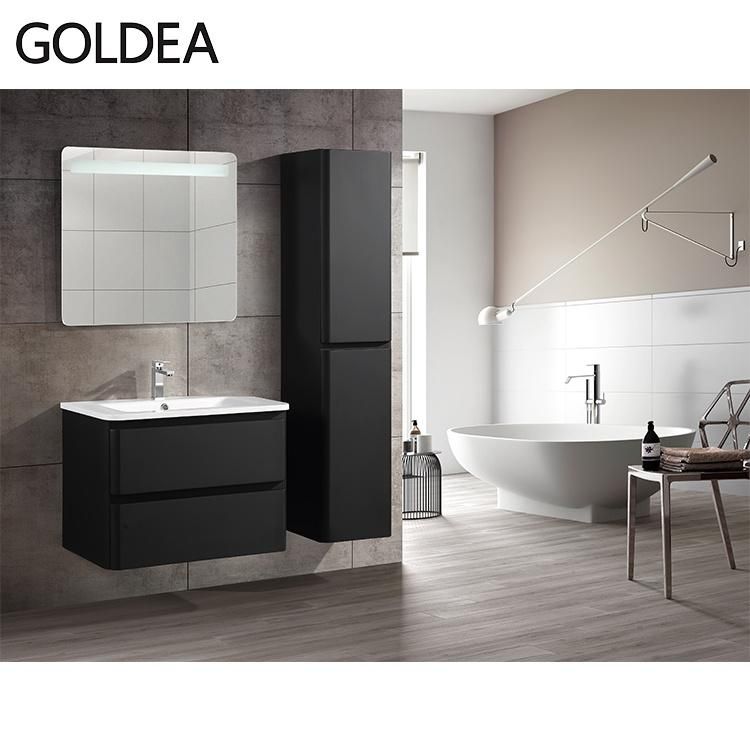 Hot Sale Modern New Vanities Solid Wood Basin Furniture Bathroom Vanity Cabinet