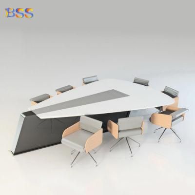 Custom Made Best Luxury Stone Top Triangle Conference Table