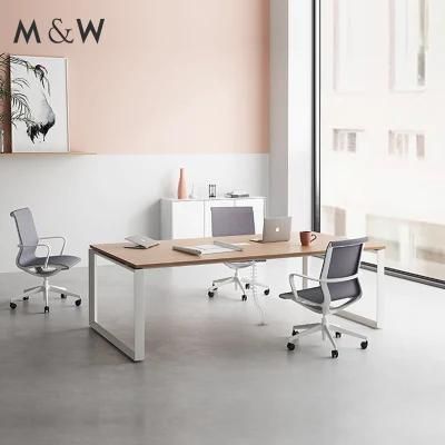 Morden Style Work Station Desk Modern Commercial Wooden Table Office Furniture