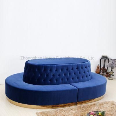 (SP-KS175) Modern Design Round Office Sofa for Sales