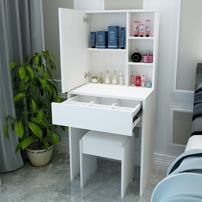Modern Home Living Room Hotel White Furniture Dressing Table Home Nordic Minimalist Makeup Mirror Bedroom Furniture