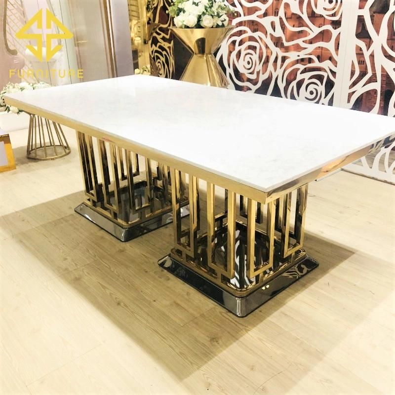 Sawa Fashion Wedding Stainless Steel Table for Event Hotel Use