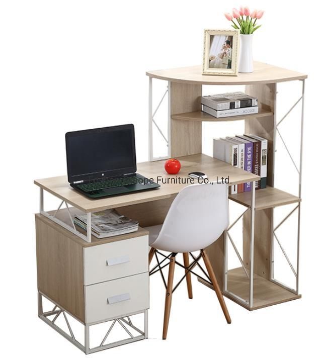 Economical Simple Modern Home Office Furniture Combination PC Computer Table