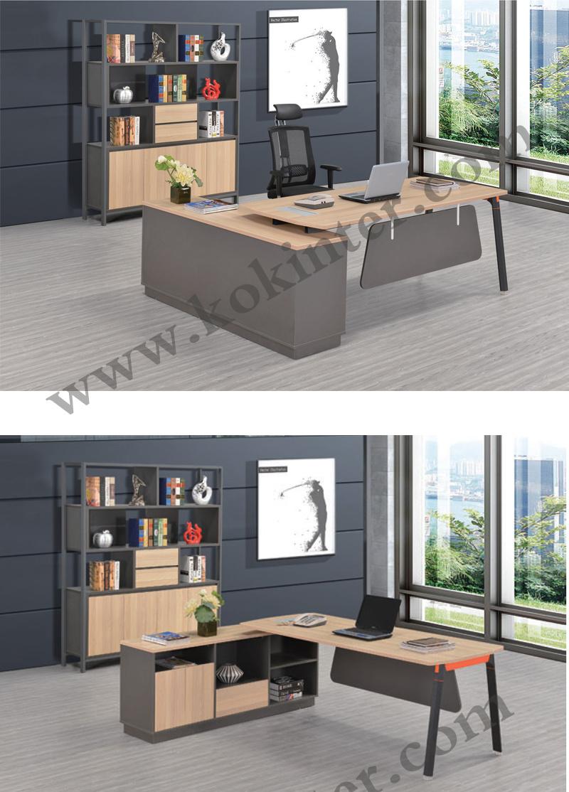 Modern Office Furniture Desk L Shaped Bana Series 20