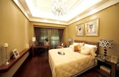 Export Custom-Made Wooden Standard Hotel Bedroom Set/Apartment Furniture (HP-HBF-025)