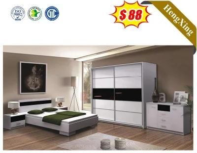 Wholesale Light Luxury Stylish House Bed MDF Modern Bedroom Furniture Sets