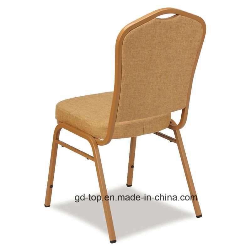 Top Furniture Factory Metal Single Hotel Furniture Banquet Chair