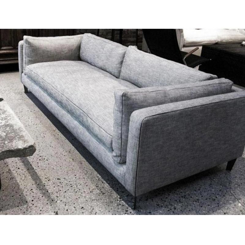 Modern Solid Wood Frame High Quality Foam Fabric Sofa