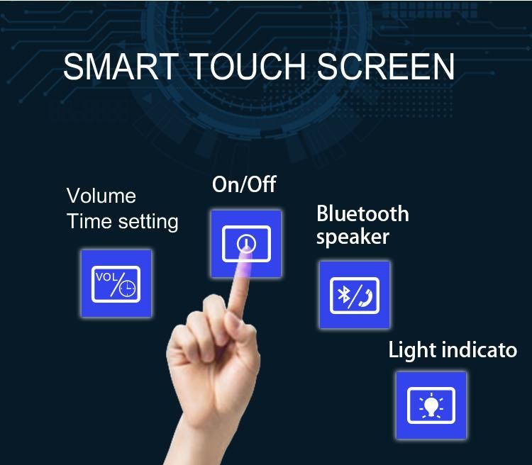 Amazon 12 LED Bulbs Bluetooth Hollywood Makeup Mirror Beauty Lighting