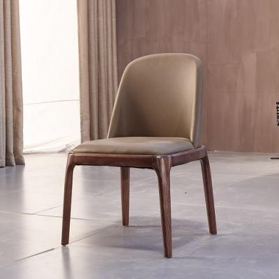 Modern Dining Room Furniture Restaurant Ash Solid Wood Dining Chair
