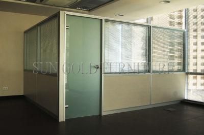 Modern Office Tempered Glass Wall Partition with Customized Requirement (SZ-WS684)