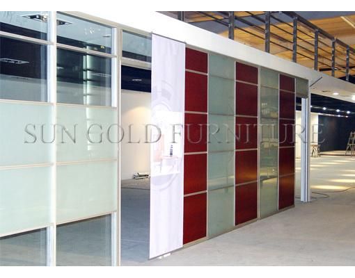 China Partition Wall Divider Aluminum Frame Glass Office Partition Wall (SZ-WST752)