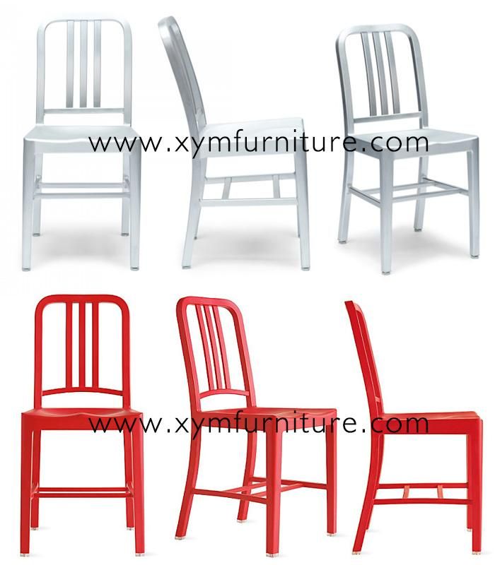 Modern Design Commercial Restaurant Metal Aluminum Dining Chair