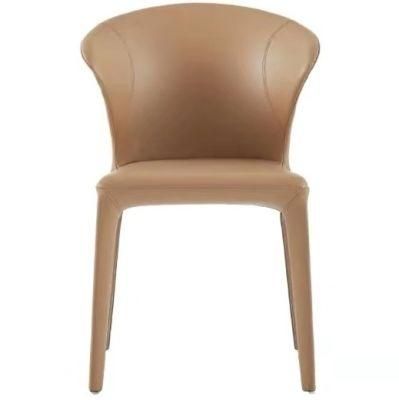 Hot Sale Upholstery Modern Design Ergonomic Hola Sea Shell Dining Chair