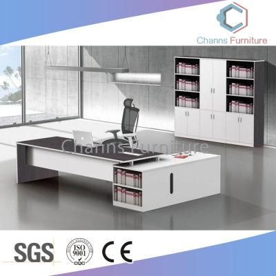 Modern Grey Office Table L Shape Executive Desk for Manager (CAS-ED31429)