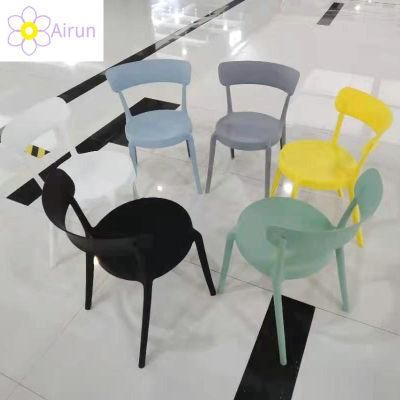 Wholesale New Style Living Room Furniture Ergonomics Stackable Bar Restaurant Dining Plastic Chair