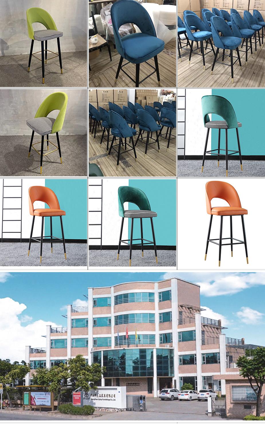 Modern Nordic Bar Stool Suppliers Solid Restaurant Bar Stool Bar Chairs