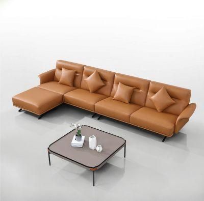 European Furniture Italian Style Furniture Livingroom Sofa Leather Sofa GS9012
