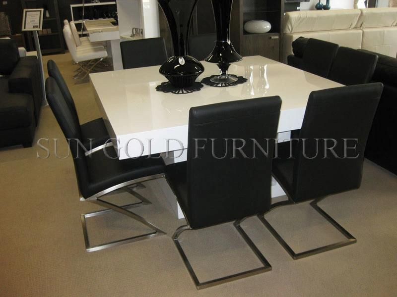 Hot Sale Rectangle Conference Table Metal Foot Boardroom Table (SZ-MTA1007)