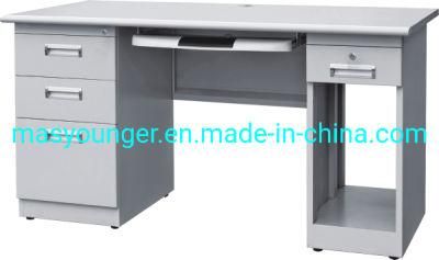 Factory Price 3 Drawers Steel Office Metal Desk with Key Lock