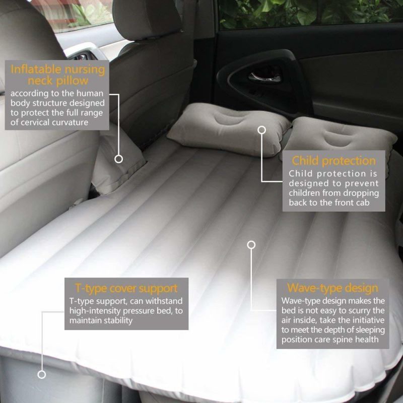 Car Accessory Air Bed Mattress with Pump and Pillow